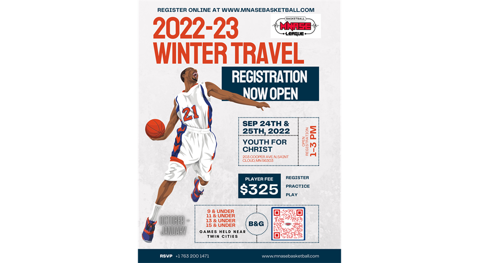 2022-2023 Winter Registration Open